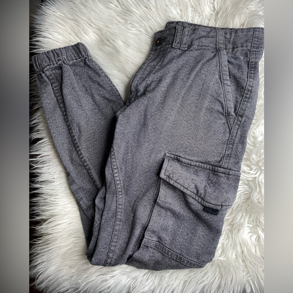 Jack&Jones Paul tapered cuffed cargo pants grey sz29/30